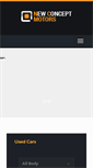 Mobile Screenshot of newconceptmotors.com
